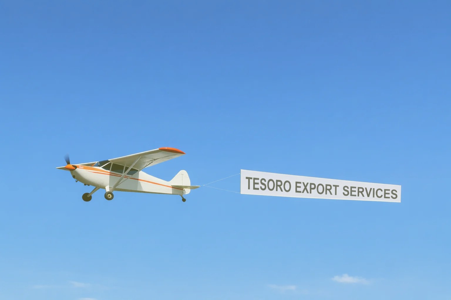 Cargo airplane delivering Spanish export products worldwide from Valencia